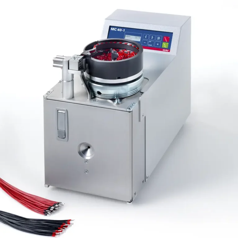 Glw Mc40 1 Automate De Dénudage Et Pose D'embouts à Collerette En Vrac, Tableautiers, Armoires électriques, Faisceaux, Artosfrance